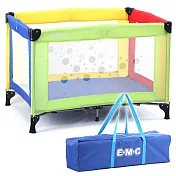 EMC 輕巧型安全嬰兒床(具遊戲功能)(彩色)