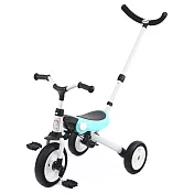 BabyBabe 多功能兒童三輪車-附手拉桿(手推車、滑步車)