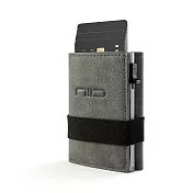 NIID SLIDE2 Vegan Mini Wallet 防盜刷素皮革科技皮夾 霧灰