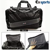 Ex-Sports亞克仕 旅行袋 防潑水行李袋收納出差-58cm 藍色