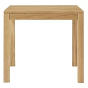 [MUJI無印良品]木製餐桌/附抽屜/橡木 /寬80CM
