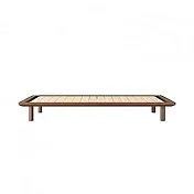 [MUJI無印良品]胡桃木組合床台/平板式床板 /Q/雙人加大