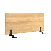 [MUJI無印良品]橡木組合床用床頭板/平板 /D/雙人