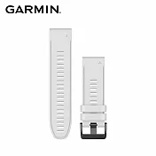 GARMIN QuickFit 26mm 矽膠錶帶 白色矽膠錶帶