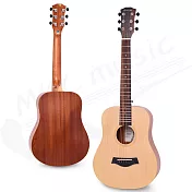 美國品牌 Enya 34吋 雲杉木面板 旅行吉他(EB-02) 贈超值配件組