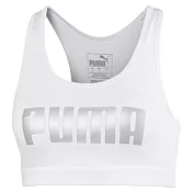 PUMA 女 訓練系列中衝擊運動內衣 51891113 XS 白