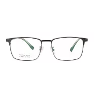 【大學眼鏡-配到好】百搭流行款黑光學眼鏡 HY66027C4 黑