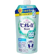 日本【花王】 弱酸性 新沐浴乳補充包-清爽型340ml