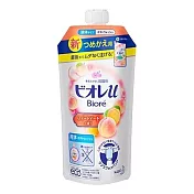 日本【花王】 弱酸性 新沐浴乳補充包-清爽桃香340ml