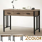 《Homelike》雷納德工業風4尺書桌(二色) 辦公桌 工作桌 電腦桌 教師桌 專人配送安裝 灰橡色