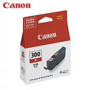 Canon PFI-300 R 原廠紅色墨水匣
