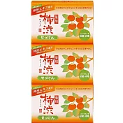 日本【 熊野油脂】 四季弱酸性柿澀香皂100g x 3包