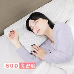 【Beroso倍麗森】台灣SGS檢驗合格3D空氣棉防鼾護頸紓壓蝶型記憶枕頭(12cm中枕 側睡枕)