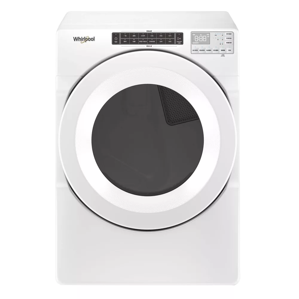 Whirlpool 惠而浦 8TWGD5620HW 瓦斯型滾筒乾衣機,提供16kg超大容量,適閤家庭大量衣物快速烘乾。採用搪瓷內槽,耐用易清潔,尺寸686x968x787mm,重量69kg,120V/60Hz電壓,美國能源之星認證節能環保。全機1年保固,含基本安裝,BSMI認證T35769,美國原產地。快烘功能讓衣物迅速乾燥,白色系設計優雅融入家居,是高效能瓦斯乾衣機首選! Whirlpool 惠而浦 8TWGD5620HW 16kg 快烘瓦斯型滾筒乾衣機 天然瓦斯 白 美國能源之星認證 快速烘乾 家用大容量