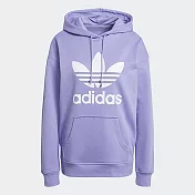 Adidas original 女 TRF HOODIE 連帽上衣 GN2953 36 紫色