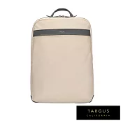 Targus Newport 15吋 輕薄極簡後背包 淡茶白色 淡茶白色