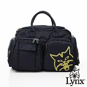 山貓LYNX - 出遊必備超大容量旅行包-共2色 黑色
