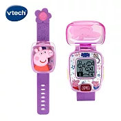 【Vtech】粉紅豬小妹-多功能遊戲學習手錶-粉