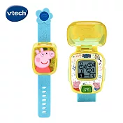 【Vtech】粉紅豬小妹-多功能遊戲學習手錶-藍