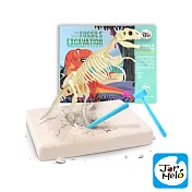 【西班牙 JarMelo 原創美玩】恐龍化石考古玩具-暴龍 JA90770