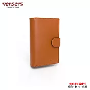 【vensers】小牛皮潮流個性皮夾(TA500305棕色中夾)