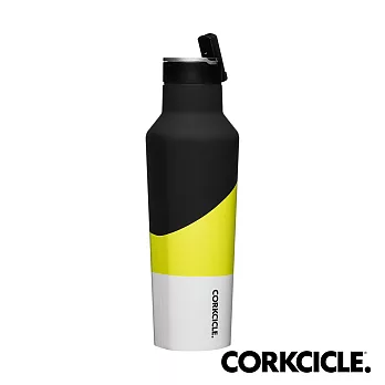 美國 CORKCICLE CC0104001A 層次系列三層真空運動易口瓶600ml-3色可選 閃耀黃