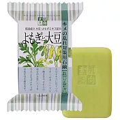 日本【Clover】素肌志向沐浴用肥皂120g艾草大黃豆