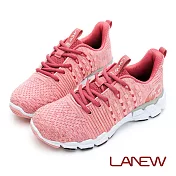 【LA NEW】DCS舒適動能 輕量慢跑鞋 運動鞋 (女2276291) 22.5cm 粉橘