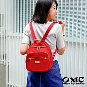 【OMC】城市休旅大容量輕巧後背包- 紅色
