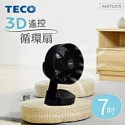 TECO東元 7吋3D遙控循環扇 XA0752CR
