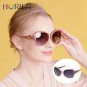 HORIEN海儷恩 優雅柔美時尚偏光太陽眼鏡 抗UV400 (HN 1210 D01)