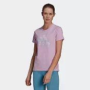 Adidas 女 SP TEE 短袖上衣 GV1302 XS 粉紫