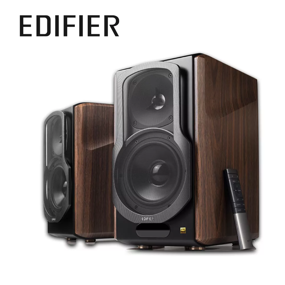 Edifier 漫步者 S2000MKIII 是一款高解析度(Hi-Res)2聲道主動音箱,支援 USB、AUX 及記憶卡輸入,適合桌面或一般娛樂使用。內建多種功能,提供清晰細膩的音質表現。保固期為 1 年 85 天,非人為因素可享 15 個月保固(遙控器及音源線等配件除外)。隨附遙控器及音源線,輕鬆享受優質音樂體驗。 Edifier漫步者 S2000MKIII