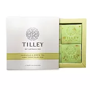 Tilley百年特莉木蘭花&綠茶香氛蔬果皂4入禮盒(50gx4入)