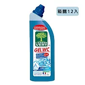 【箱購12入】法國綠活維海洋清香馬桶清潔劑740ml