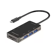 Promate 8合1 USB Type C 充電傳輸集線器(PrimeHUB-Mini)