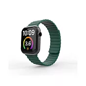 Apple Watch 42/44mm 硅膠磁吸錶帶 橄欖綠