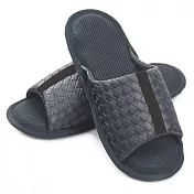 AC Rabbit 低均壓室內氣墊鞋(台灣製造)(如同腳的沙發一樣舒適) XS 黑色