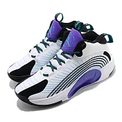 Nike 籃球鞋 Jordan Jumpman 2021 男鞋 明星款 避震 包覆 運動 球鞋 穿搭 白 紫 CQ4229101 26.5cm WHITE/PURPLE