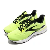 Brooks 慢跑鞋 Launch GTS 8 2E 寬楦 男鞋 路跑 緩震 DNA科技 透氣 健身 球鞋 黃 黑 1103592E774 26.5cm YELLOW/BLACK/WHITE