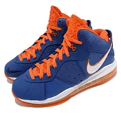 Nike 籃球鞋 Lebron VIII QS 運動 男鞋 氣墊 避震 包覆 支撐 明星款 球鞋 藍 橘 CV1750400 25cm BLUE/ORANGE