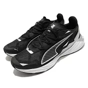 Puma 慢跑鞋 UltraRide 運動 男鞋 輕量 透氣 舒適 避震 路跑 健身 黑 銀 19375301 19375301 28cm BLACK/SILVER