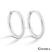 GIUMKA 抗過敏鋼 易扣耳骨 針式耳環 寬 0.20CM 一對價格 MF020025 銀色款 ‧約 1.0 CM