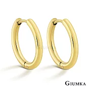 GIUMKA 抗過敏鋼 易扣耳骨 針式耳環 寬 0.25 CM 一對價格 MF020026 金色款 ‧約 0.8 CM