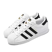 adidas 休閒鞋 Superstar 復古 男女鞋 EG4958 23.5cm WHITE/BLACK