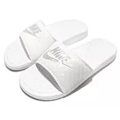 拖鞋 Nike Benassi JDI 休閒 男鞋 343881-102 26cm WHITE/SILVER
