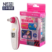 NISSEI日本精密迷你耳溫槍 -粉紅