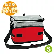 【Quasi】歐思樂摺疊保冷保溫袋(保鮮袋/保冰袋/保溫袋) 紅