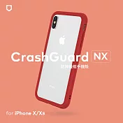 犀牛盾 iPhone X/XS共用 CrashGuard NX模組化防摔邊框殼 紅色