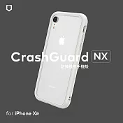犀牛盾 iPhone XR CrashGuard NX模組化防摔邊框殼 白色